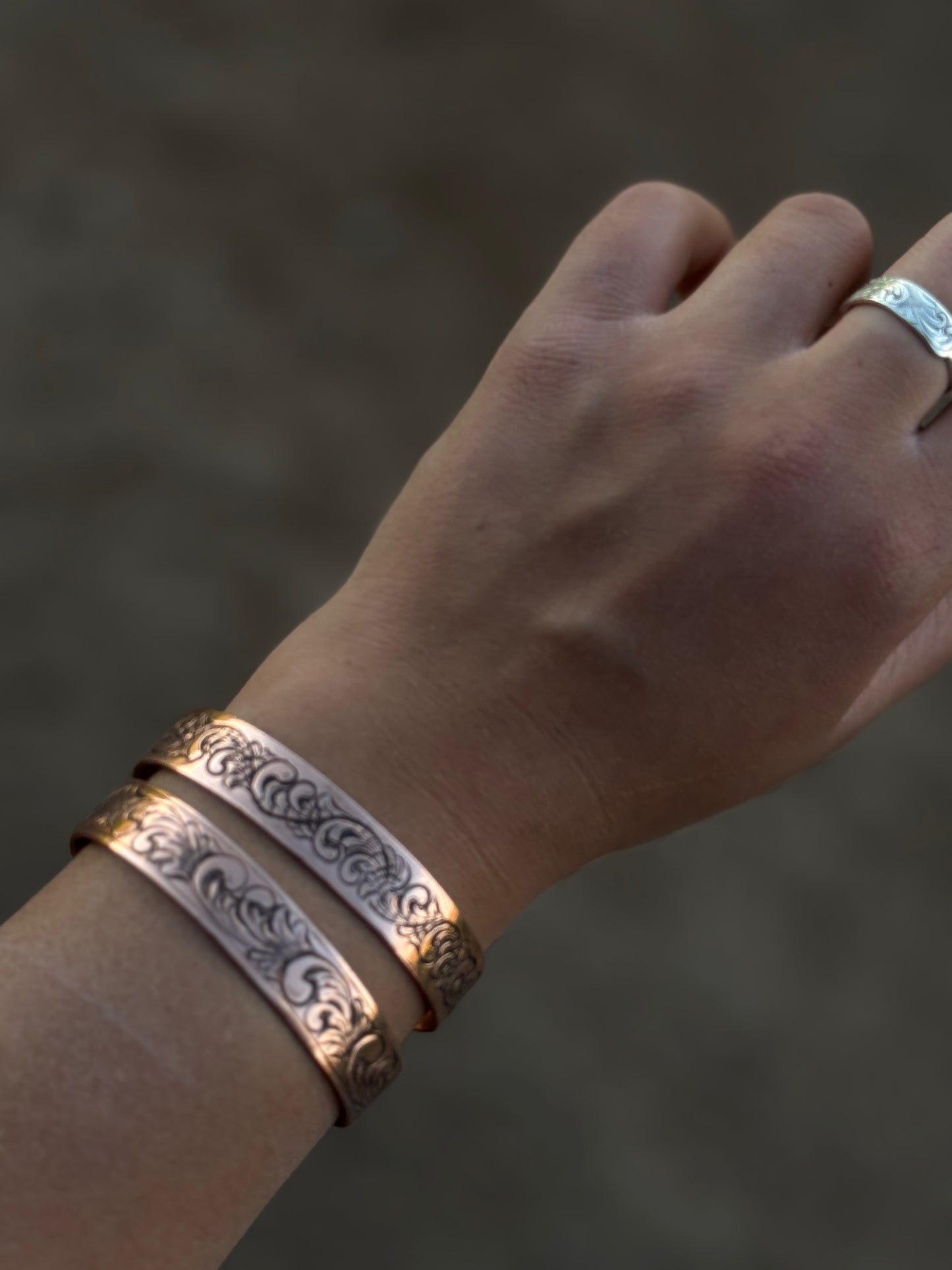 Mens Copper Cuff