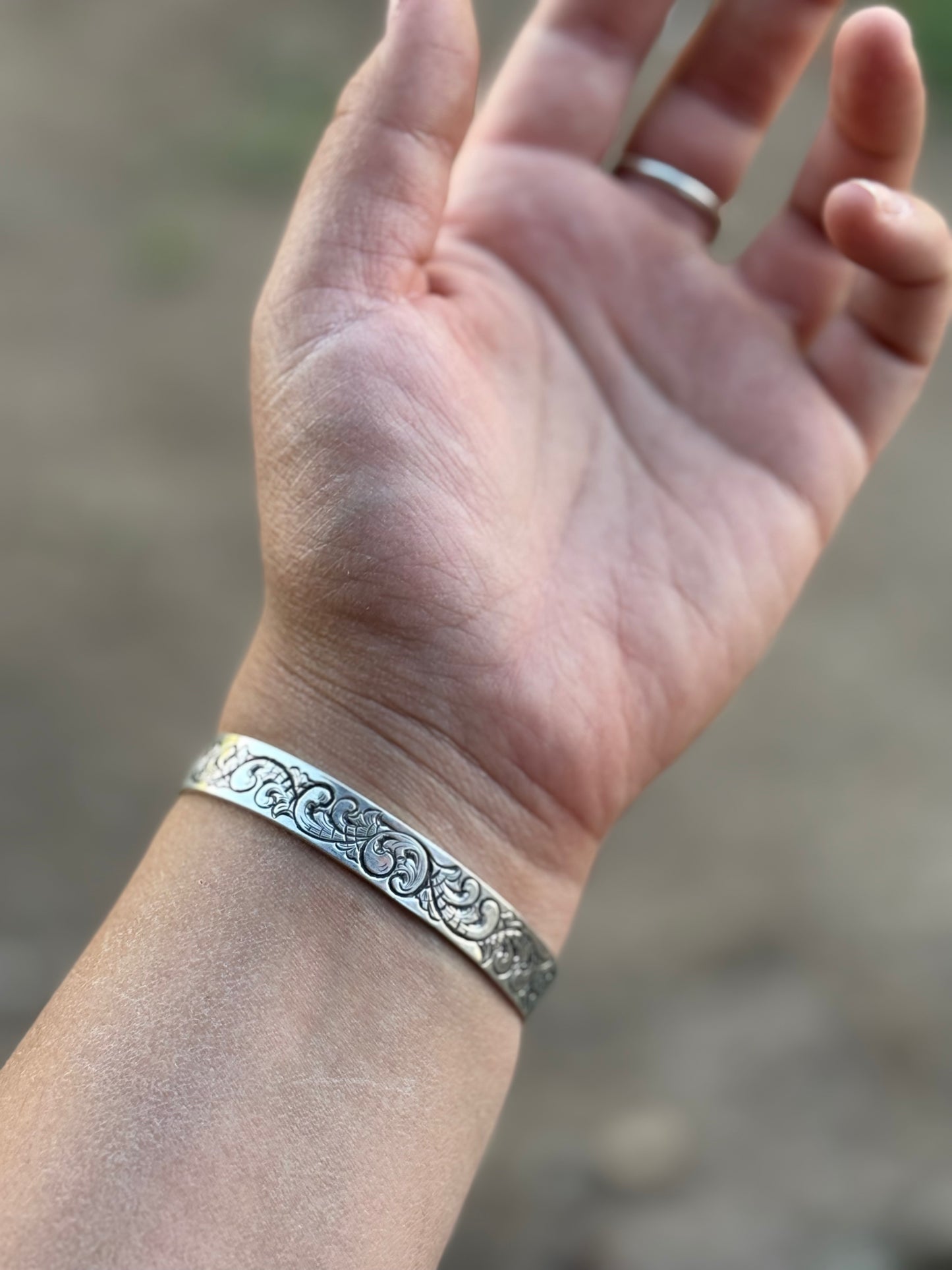 "Let them see you in me" Cuff