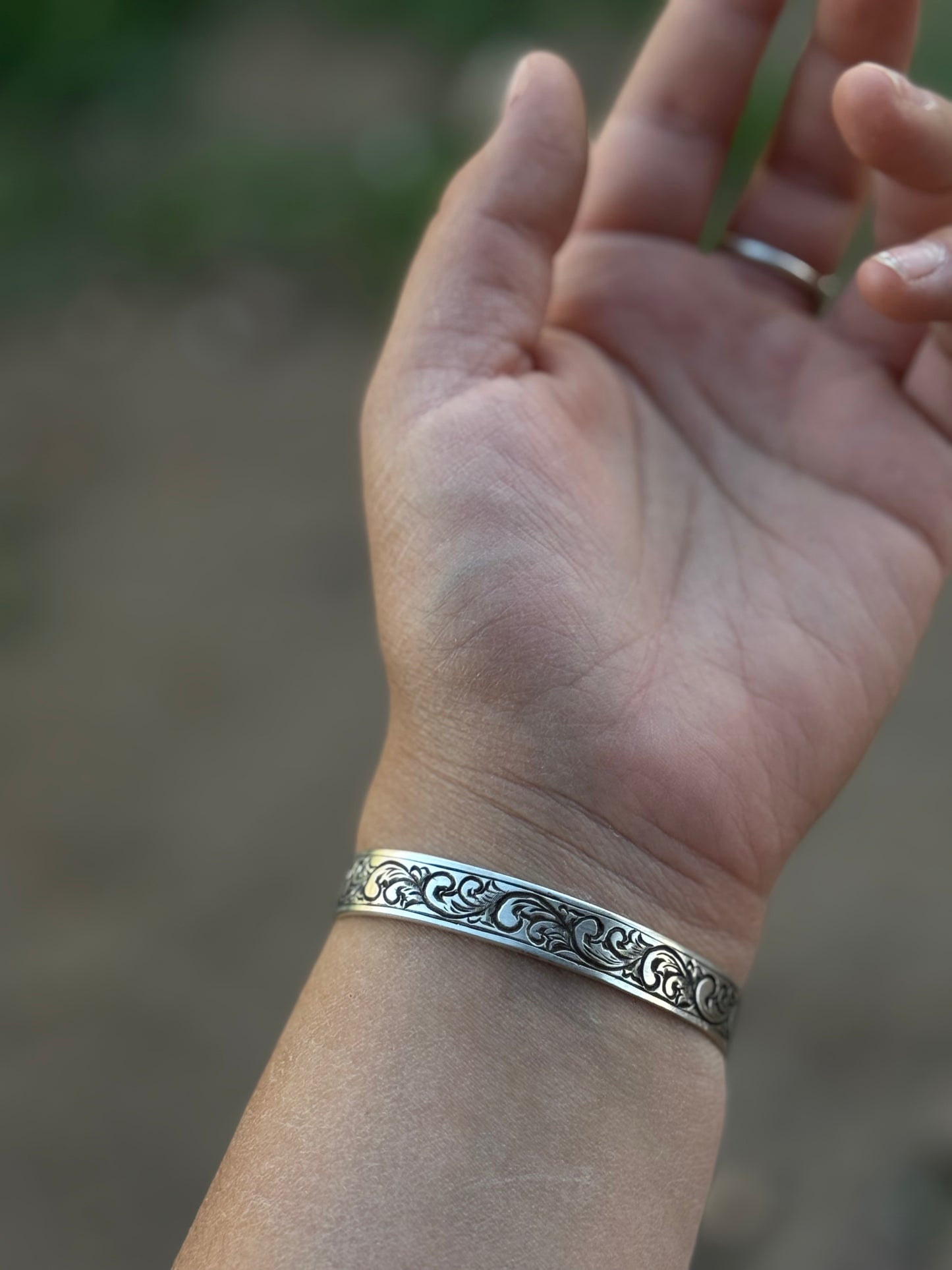 "May I never forget the good things he does" Cuff