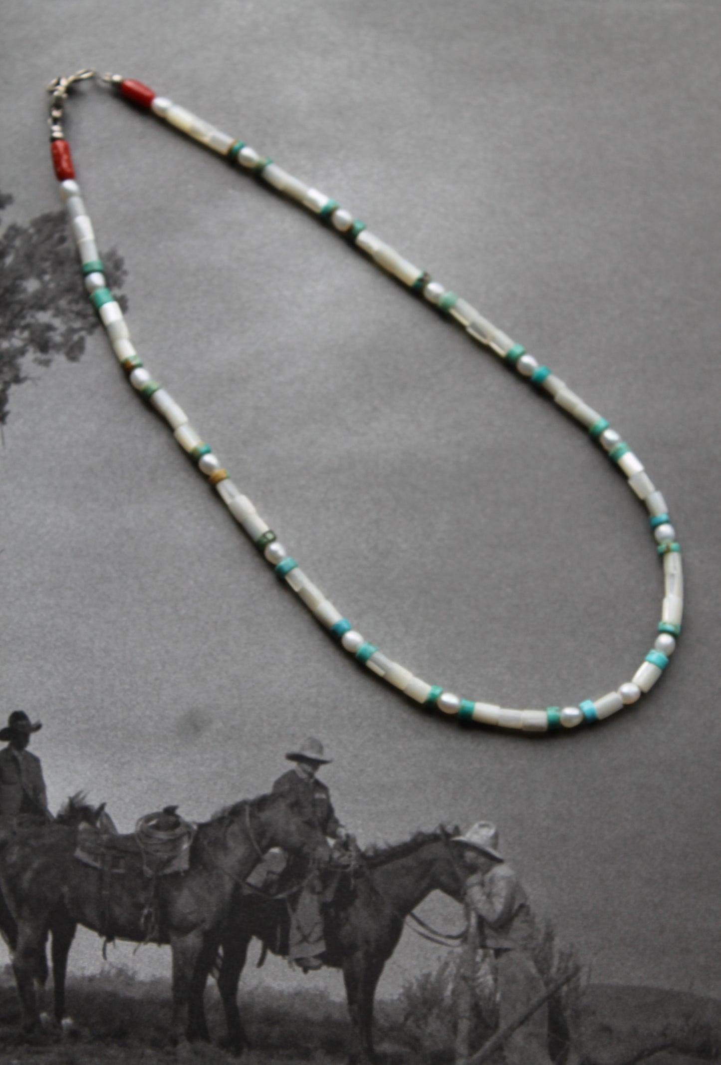 Shell + Turquoise + Pearl