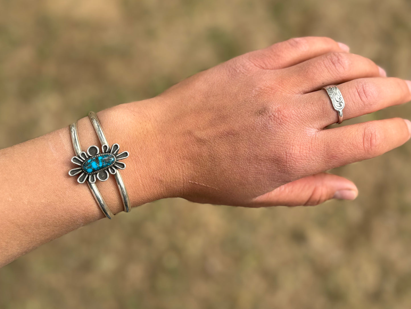 Morenci Floral Cuff