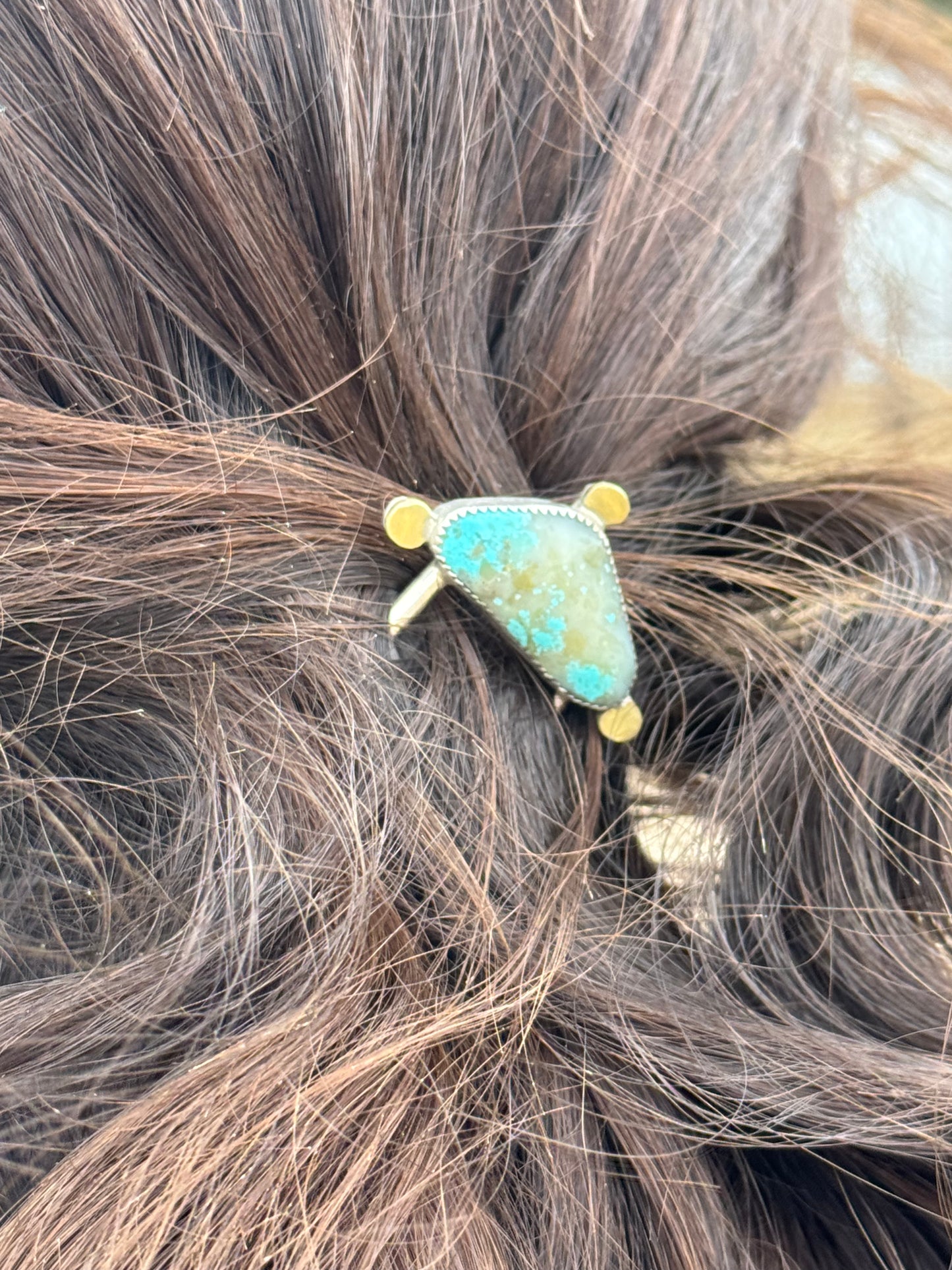 Kingman & Bronze Hair Pin