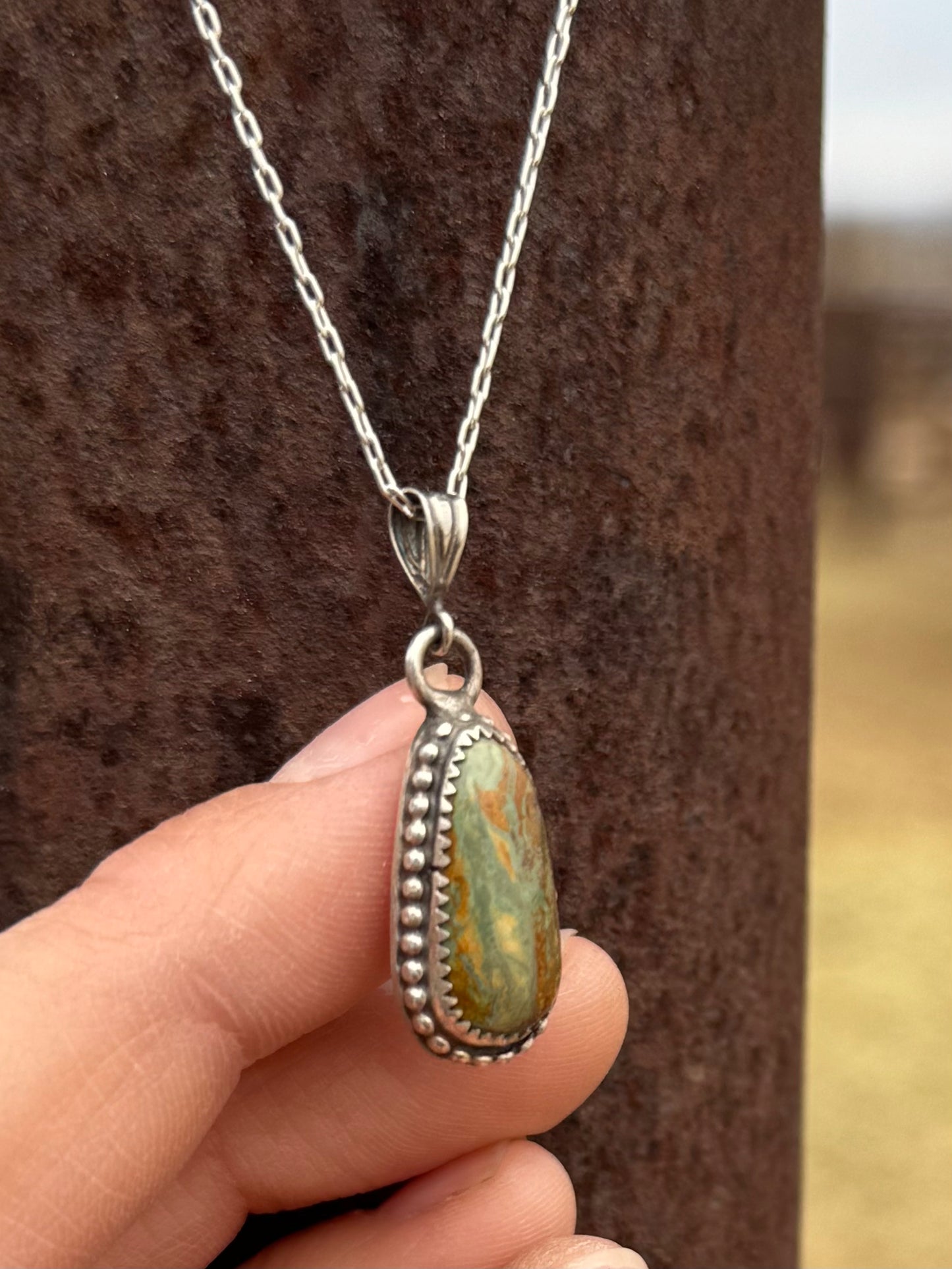 Green Turquoise Pendent