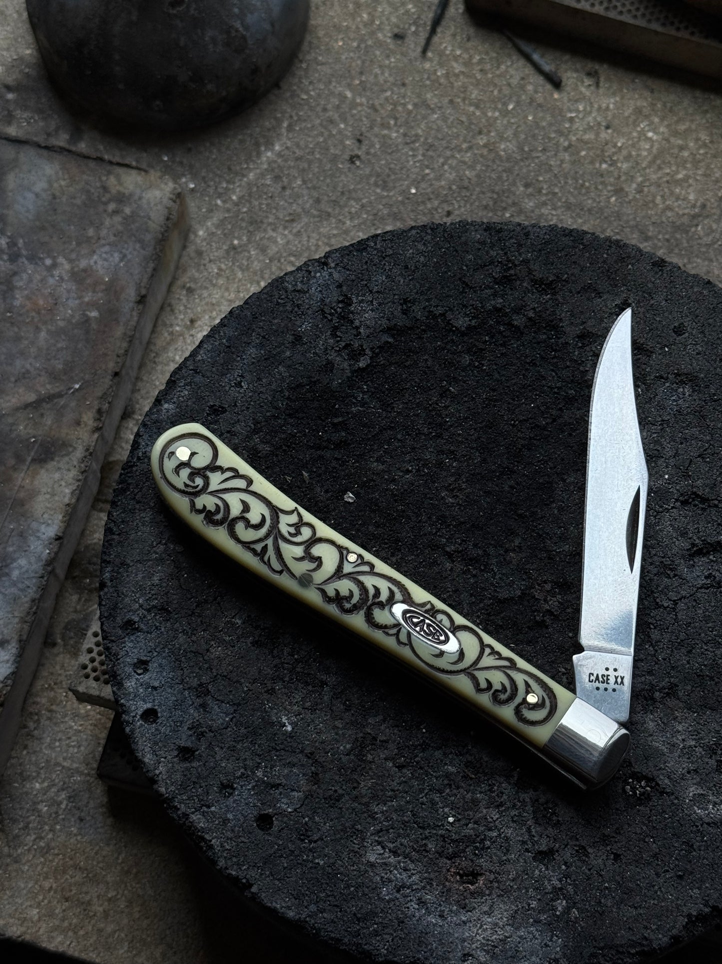 Engraved Case Knife