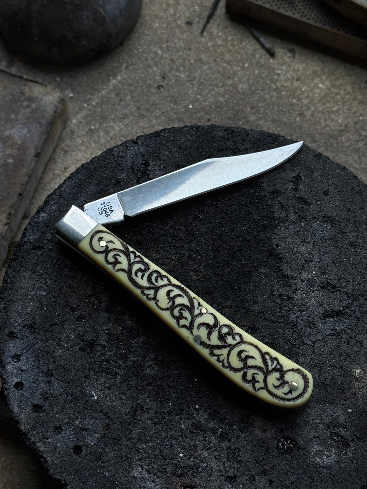Engraved Case Knife