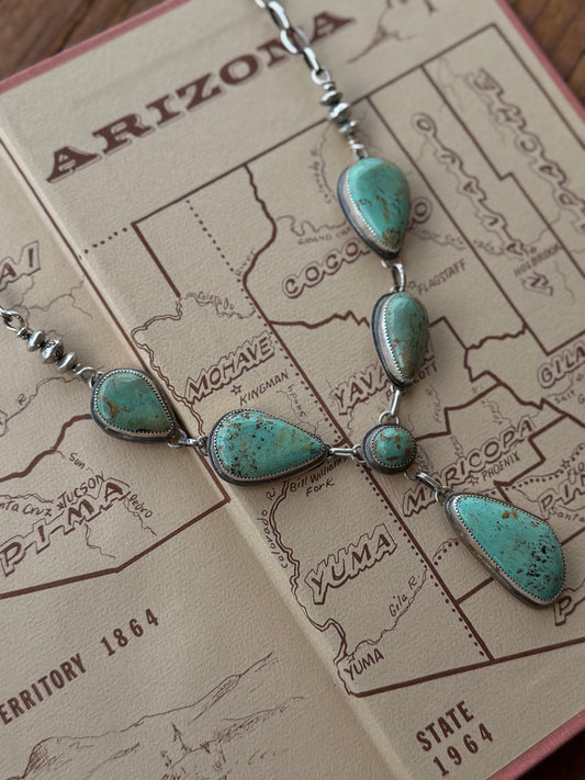 Green Statement Necklace