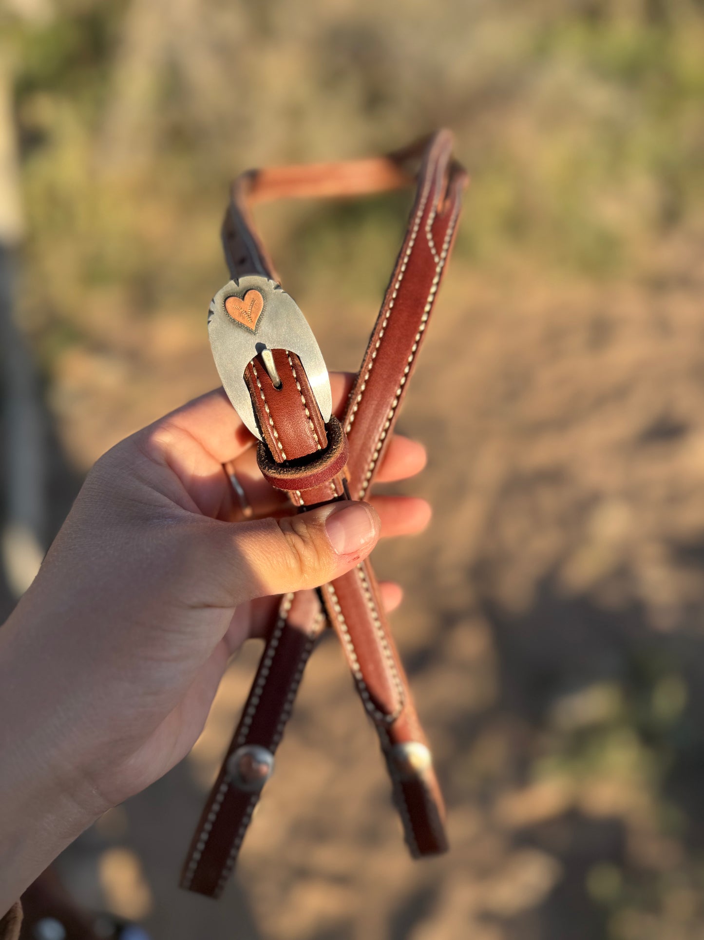 + Copper Heart Split Ear +