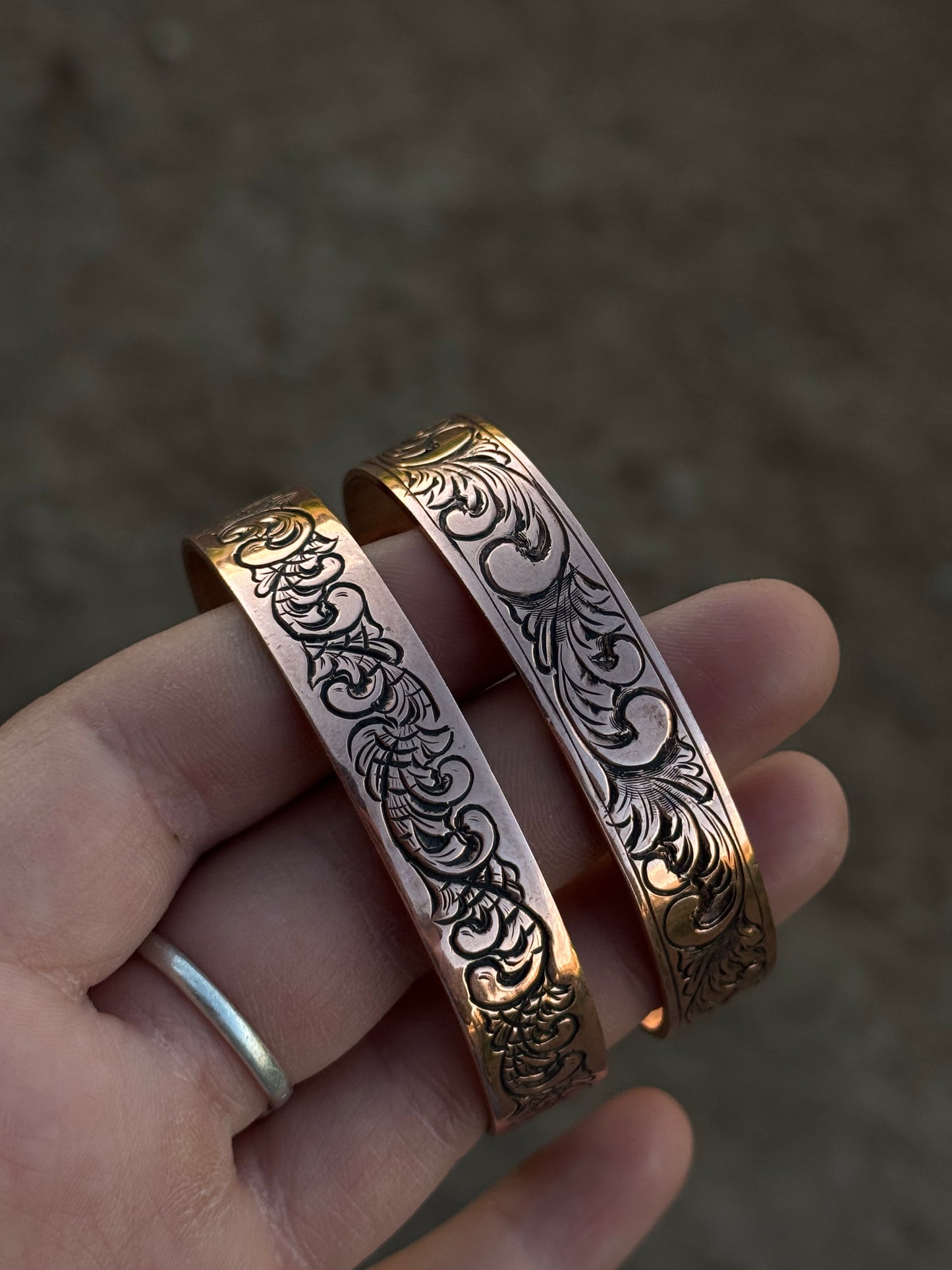 Mens Copper Cuff