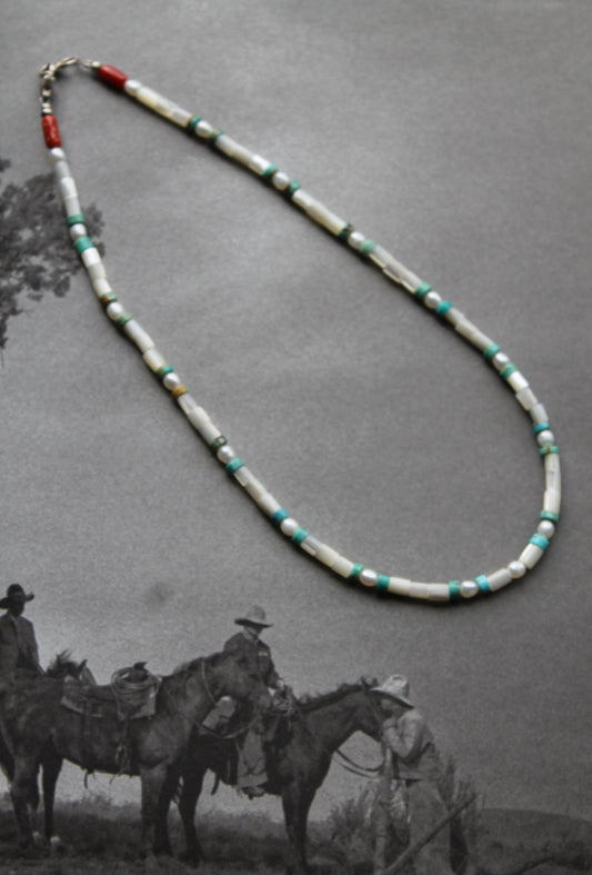 Shell + Turquoise + Pearl