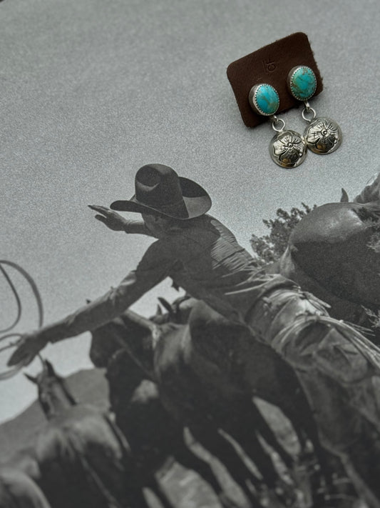 Hollyhock Earrings