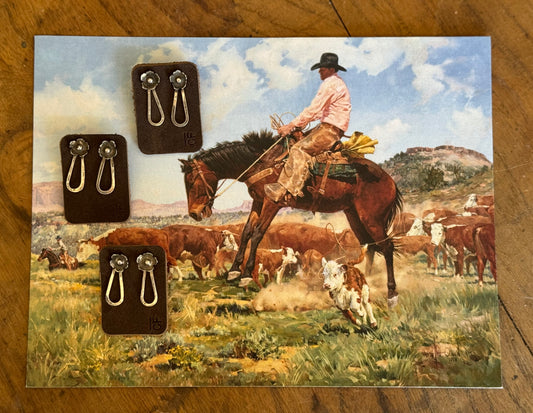 Flower Drop Earrings