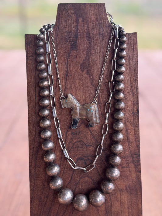 Horse Fetish Necklace