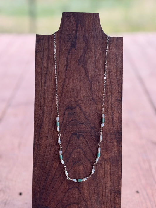 Turquoise + Shell + Sterling