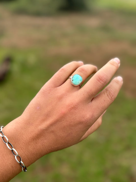 + Simple Turquoise Ring +