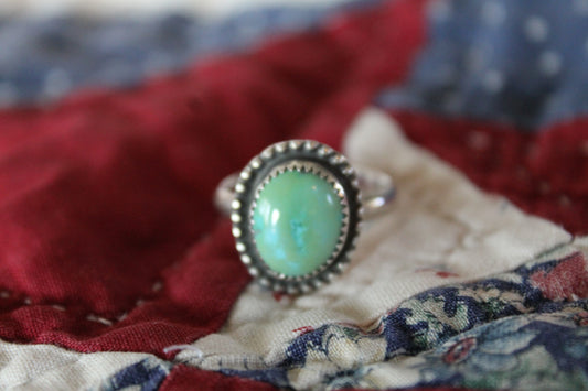 Beaded Turquoise Ring